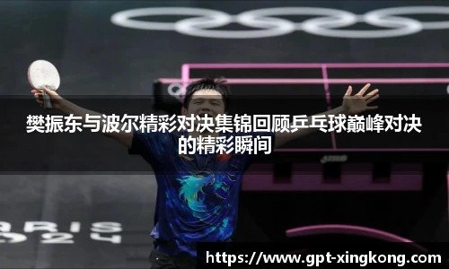 樊振东与波尔精彩对决集锦回顾乒乓球巅峰对决的精彩瞬间